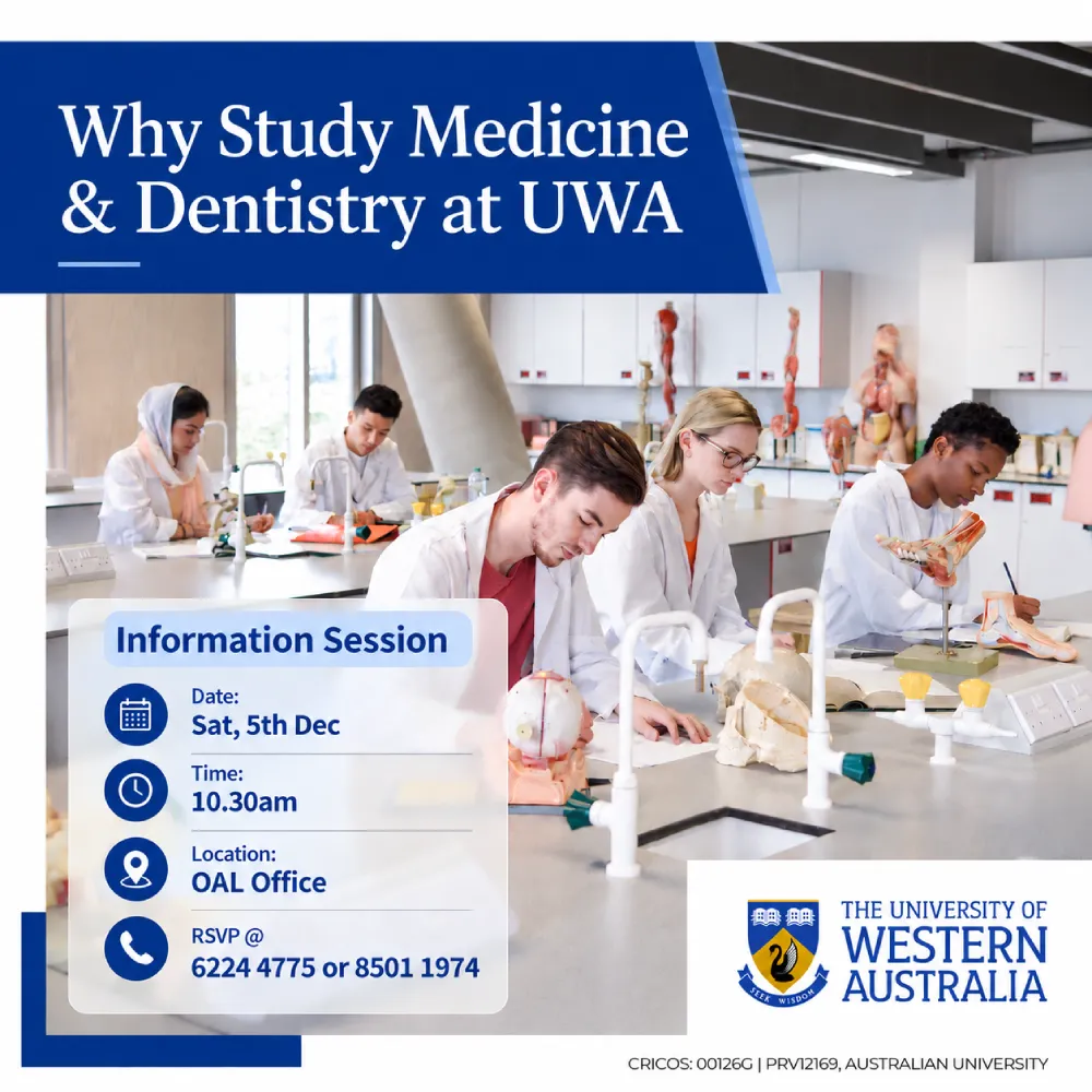 University of Western Australia (UWA) – Medicine & Dentistry